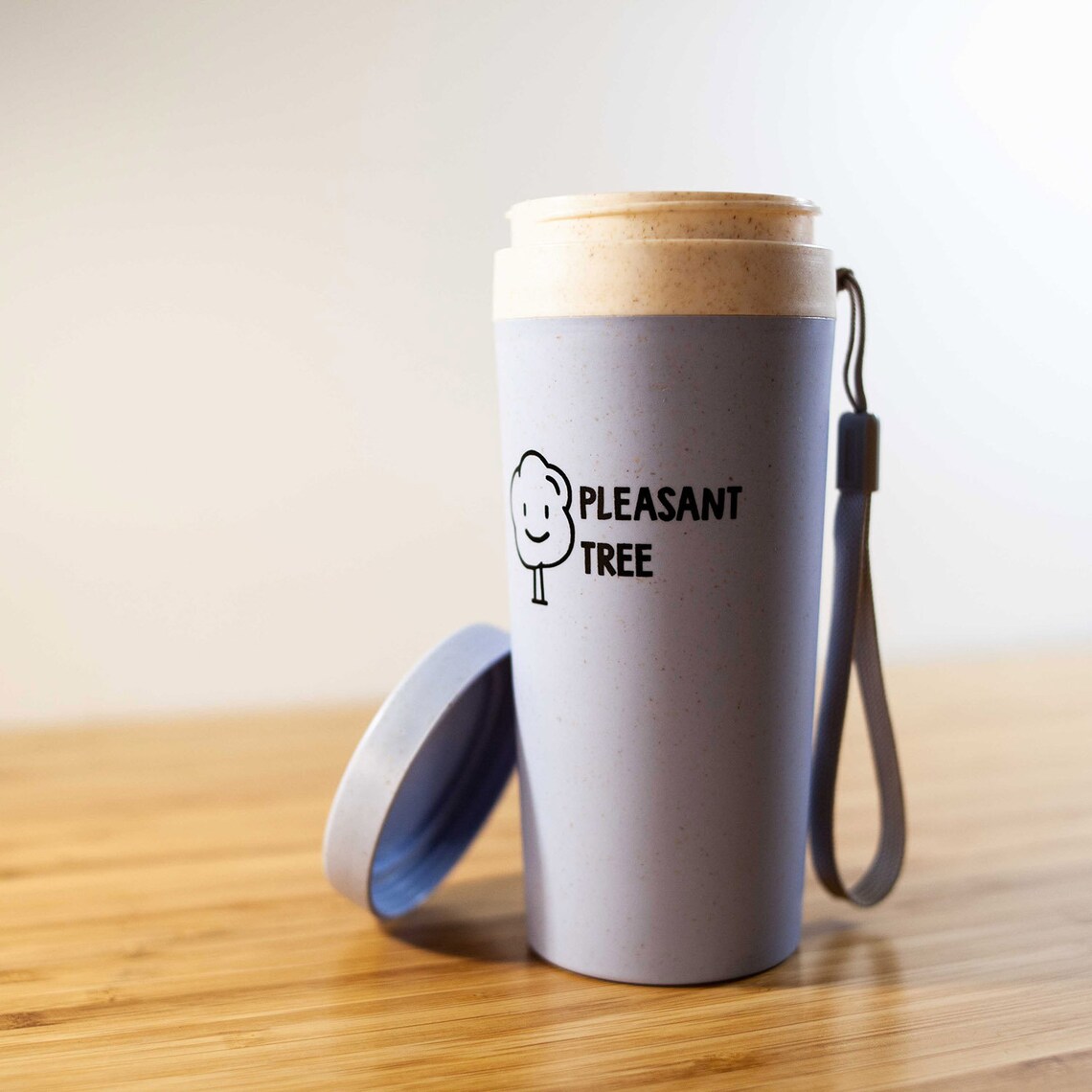 EcoFriendly Travel Mug Sustainable Wheat Straw Fiber Cup Etsy