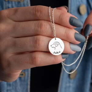 Custom Diamond Name Necklace, 925 Sterling Silver Crystal