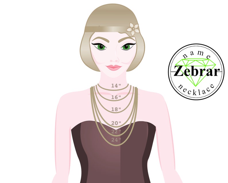 Collection of Personalized Number Necklaces with custom numbers (e.g., '1111', '222'). Showcases personalization versatility and numeric options.