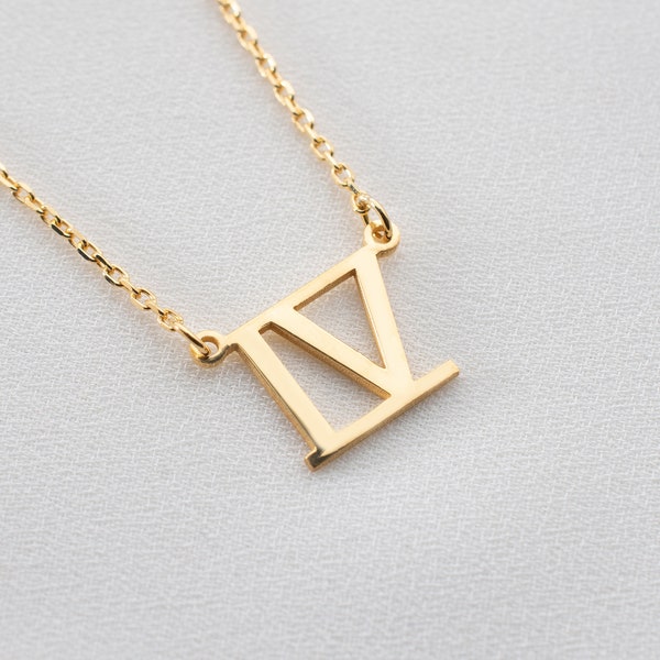 roman numeral 4 necklace, IV roman necklace, roman numeral charm, roman numerals necklace, anniversary necklace, custom date jewelry,R1