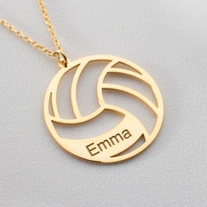 Volleyball Number, Name Number, Numbers Necklace, Dainty Number, Bridesmaid Necklace, Gold filled Necklace, Customize Necklace, Jeweller VBI