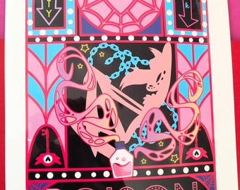 Hazbin Hotel- Poison A4 Art print - A3 available on request