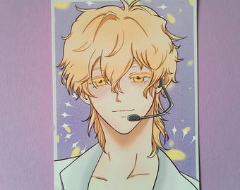 Luka ALNST fan art portrait - A6 art print