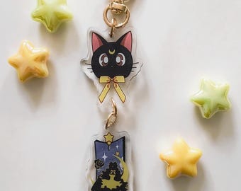 Windchime keychain - Luna Acrylic Keychain