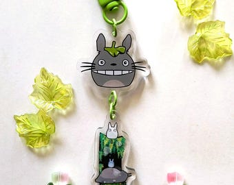 Windchime keychain - TotoroAcrylic Keychain