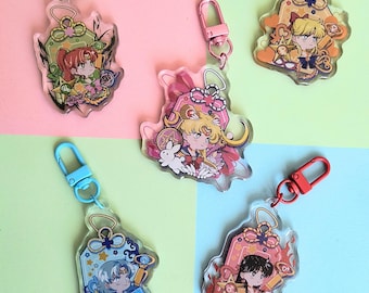Sailor Moon Omamori acrylic keychain