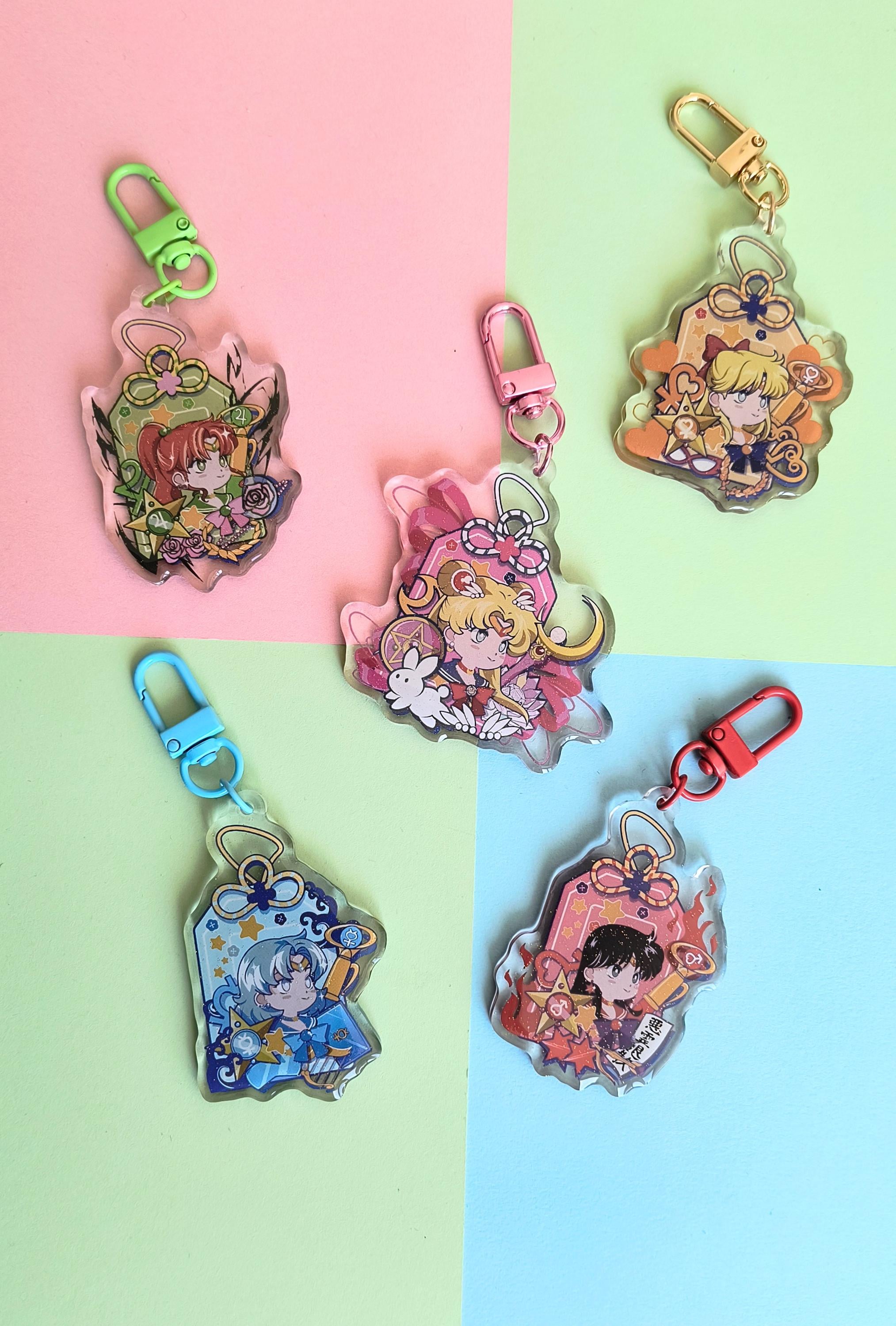 Sailor Moon Omamori Acrylic Keychain - Etsy