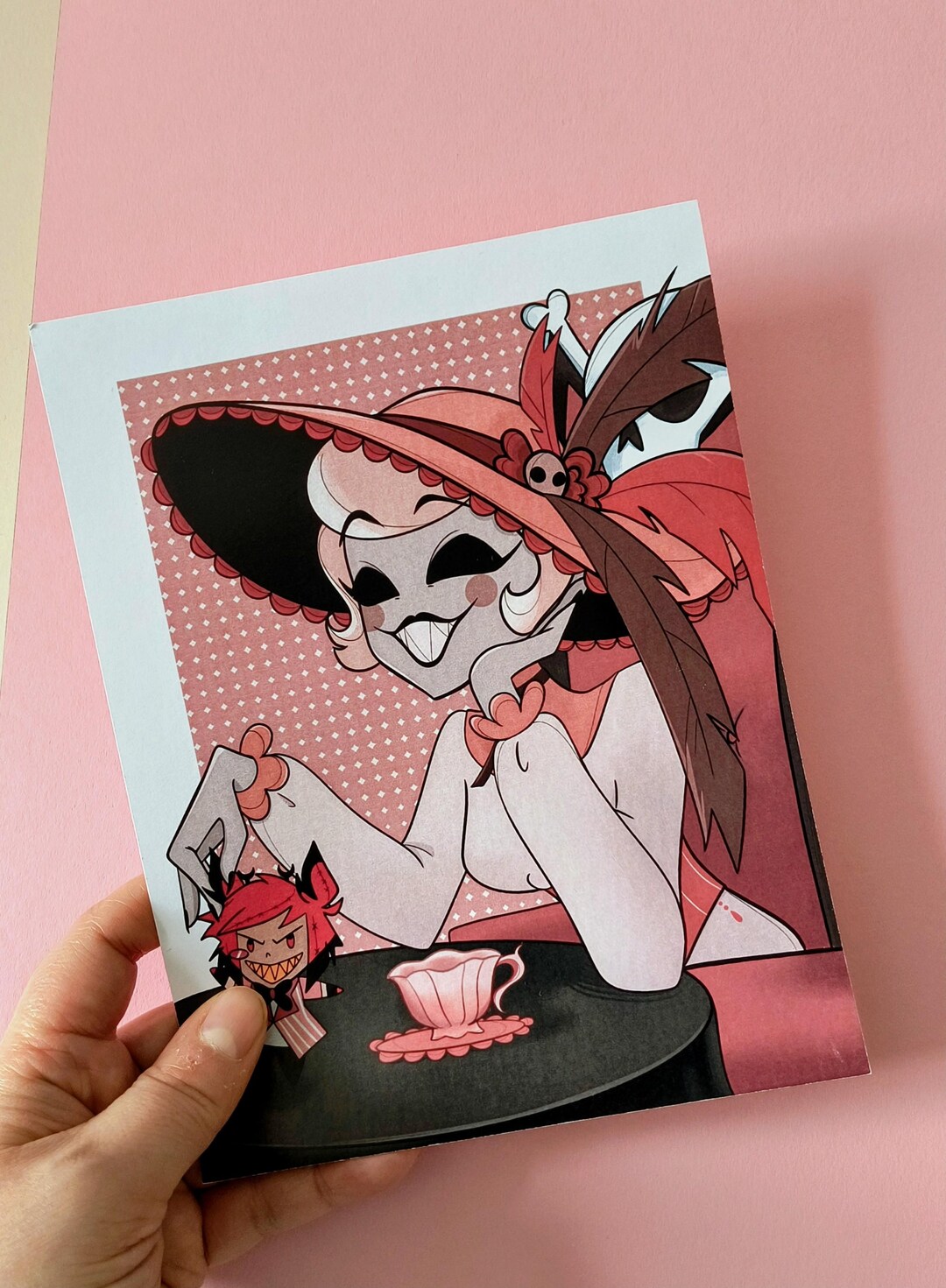 Rosie and Alastor A5 Art Print - Hazbin Hotel - Etsy