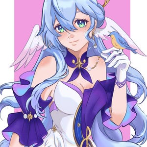 A5 art print of Robin from Honkai Star rail