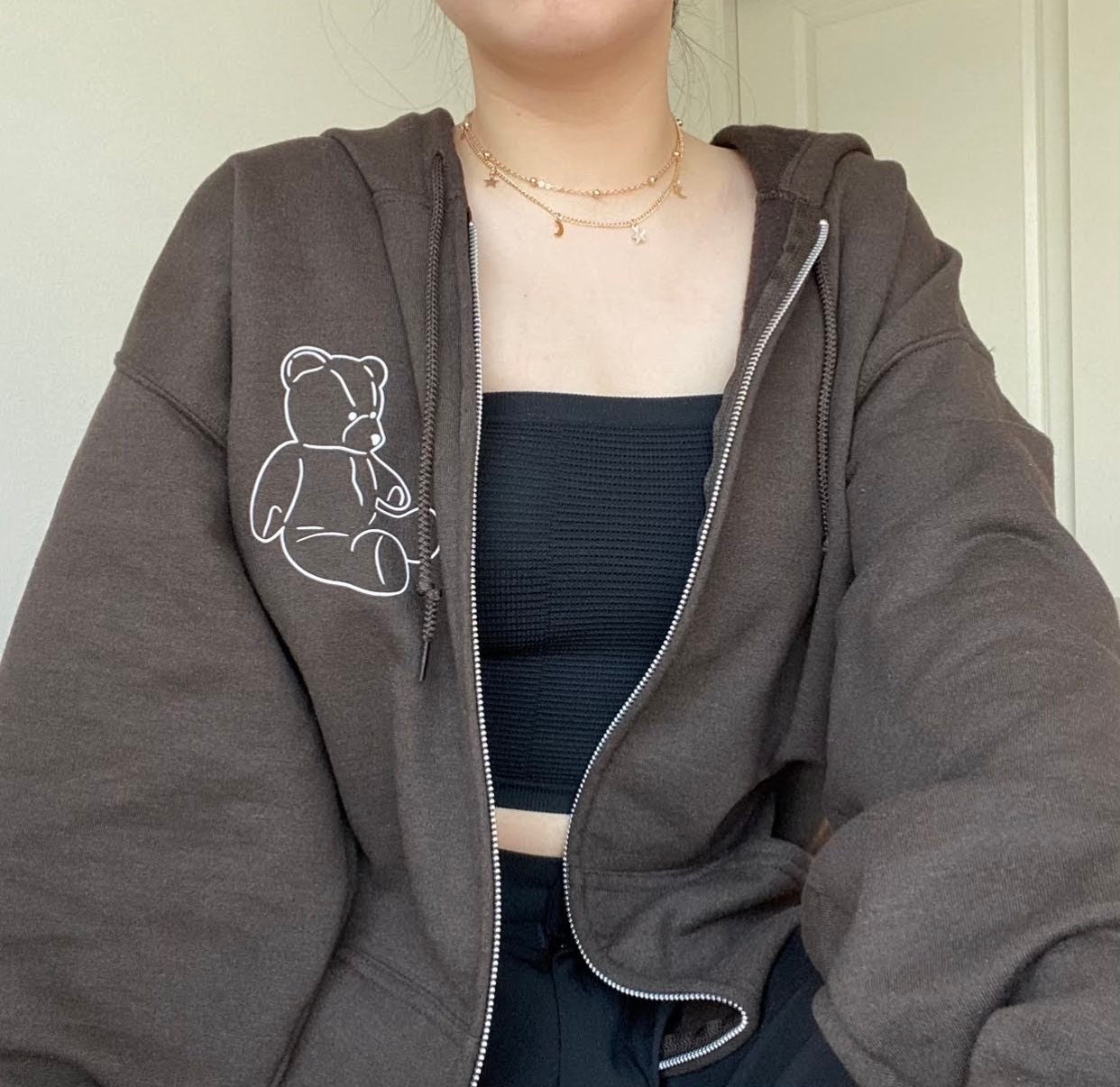 Oversized Zip Hoodie - Etsy