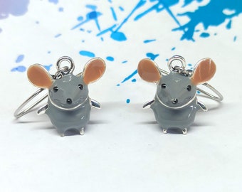 Taxidermy Rat Tail Earrings Real Rats Oddities - Etsy