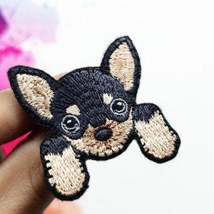 Pet embroidery brooch, choose the breed of your puppy, embroidered dog, gift for dog lover