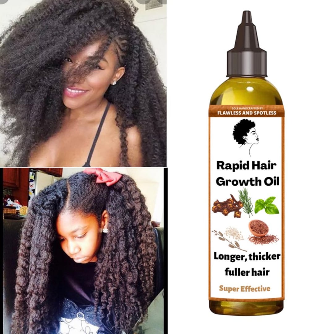 Rapid Hair Growth Oil Hair Growth Thicket Hair Longer and - Etsy