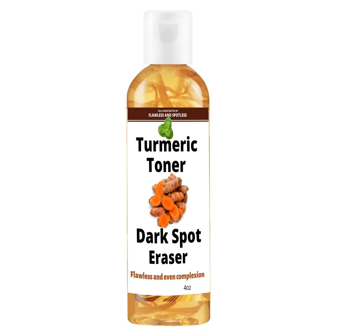 Turmeric Toner Dark Spot Corrector Turmeric Fades Etsy
