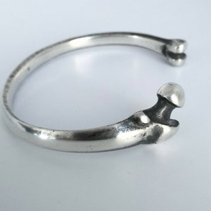 Silver skeleton bracelet, punk dark jewelry, sterling silver bone bracelet, memento mori jewelry, oxidized silver gothic jewelry