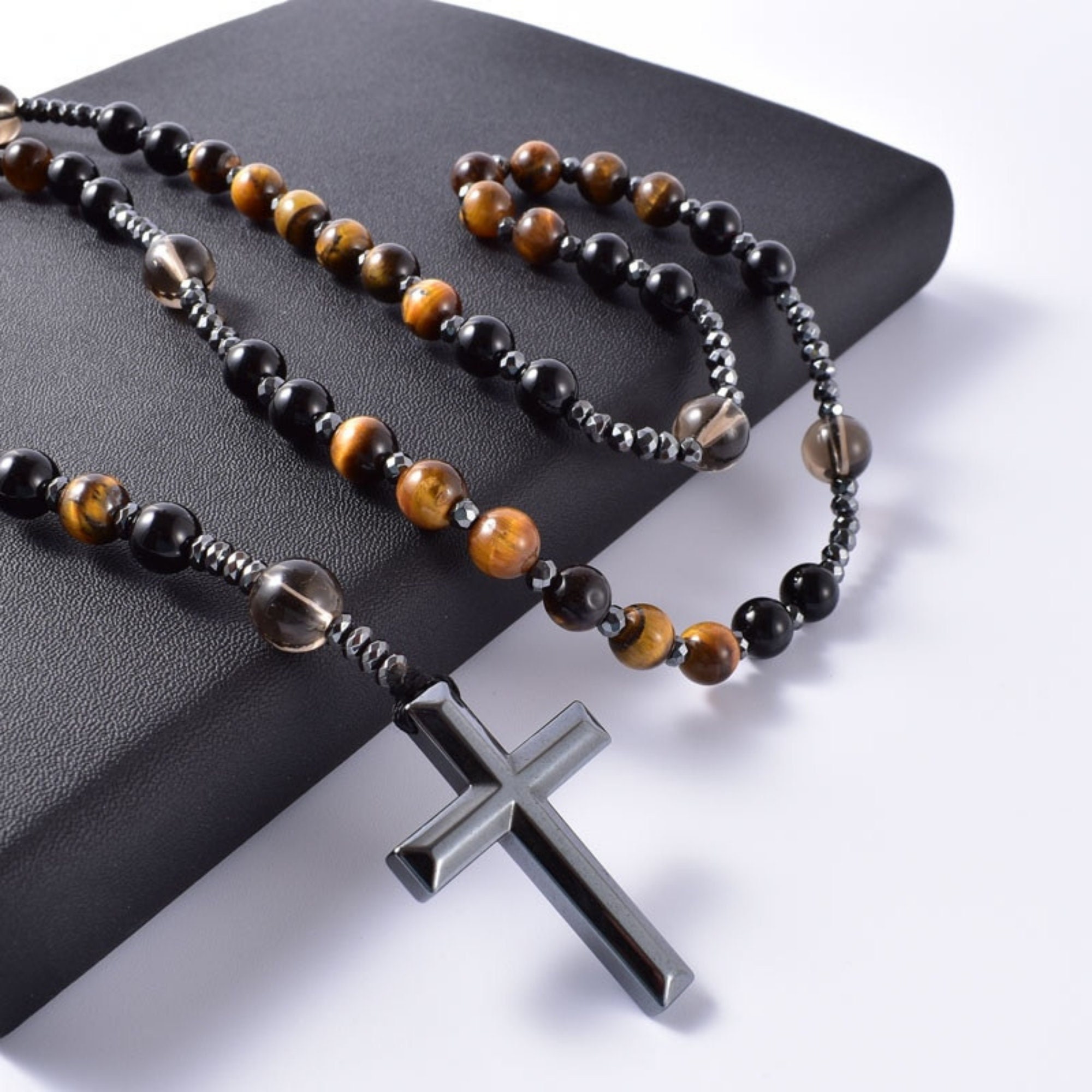 Rosemary cross necklace discount