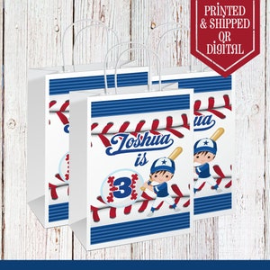 Baseball Jungen Party Taschen - Geschenk Taschen - Baseball Party - Baseball - Sport Boy Party - Baseball Geburtstag - Baseball Gastgeschenke - Sport Favor Bags