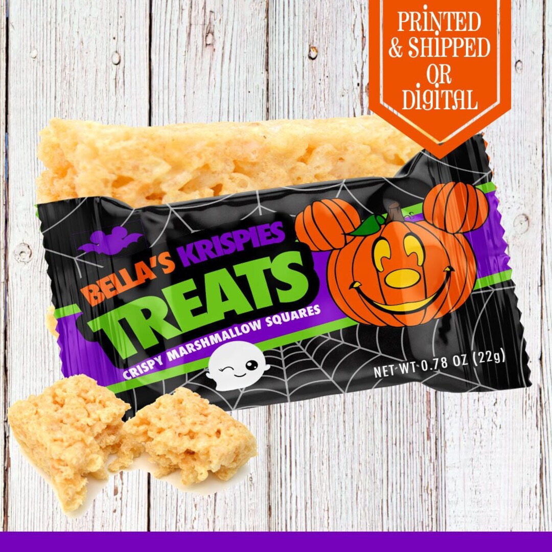 Mickey Mouse Halloween Treats Chip Bags Mickey Mouse Halloween Party