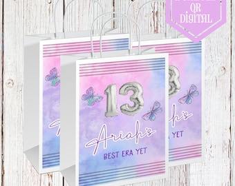 Birthday Era Party Bags - Gift Bags - Birthday Era Party - Birthday Version - Birthday Era Favors - Favor Bags - Party Bags - Its me hi