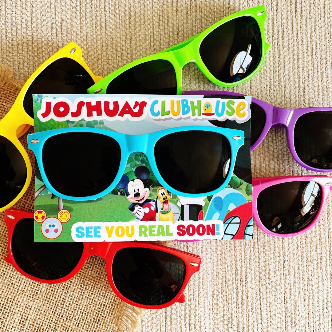Mickey Mouse Clubhouse Sunglasses Favors Sunglasses Mickey