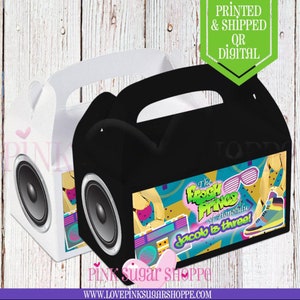 Fresh Prince Favor Box  - Gable Box  - Fresh Prince Party - Fresh Prince Birthday - Birthday Favors - Fresh Prince Favors - Gift Bag -Prince