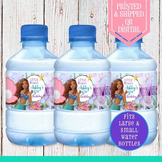 Minnie Mouse Party Personalized Water Bottle Labels PACK of 10 