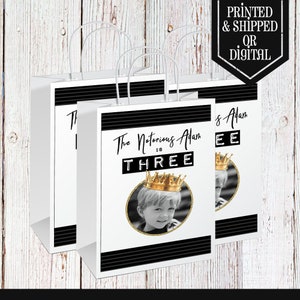 Notorious Party Bag - Gift Bags - Notorious Party - Notorious Favors - Notorious Birthday -  Party - Notorious One Gift Bag -