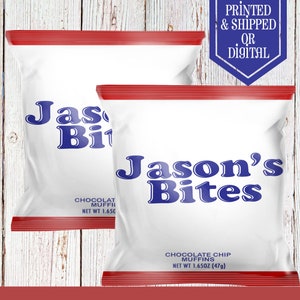 Mini Muffins - Custom Wrapper - Mini Bites - Custom Party Favors - Class Favors - Team Favors - Corporate Favors - Company Favors - Muffins