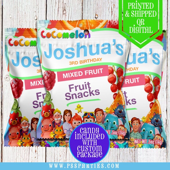 Fruit Snacks Fruit Snacks Party Etsy