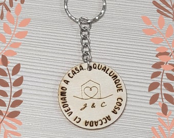 Personalized wooden keychain, mom gift, engraved wood keychain, engraved keychain, gift keychain, personalized gift