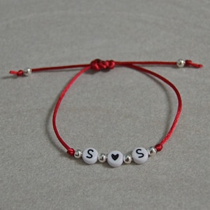 Name Beads Bracelet, Letters Bracelet, Name Bracelet, Mom Gift, Kids, Custom Bracelet, Beads & Letters