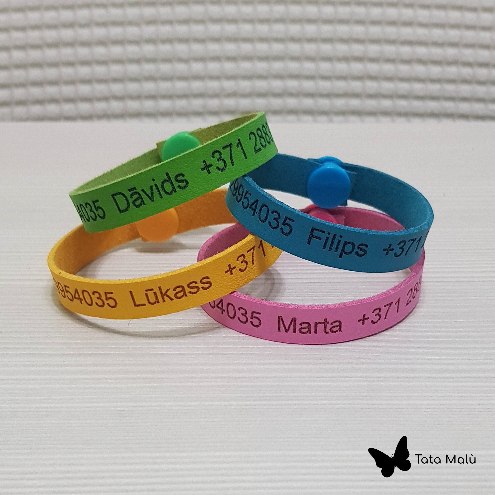 SOS bracelets pour enfants: 20+ pièces à partir de 21,95 €