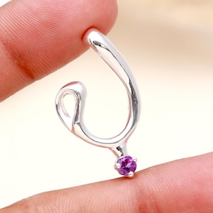 Sparkling Amethyst Necklace | Raw Amethyst Pendant | Unique Crystal Necklace | February Birthstone | Sterling Silver | Anniversary Gifts