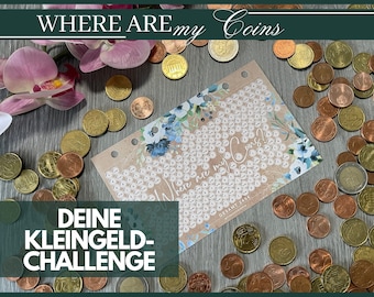 Where are my Coins Small change save money A6 ring binder