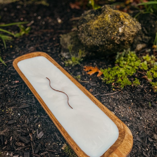 Floral Woodwick Candle Log 18 Inch Etsy