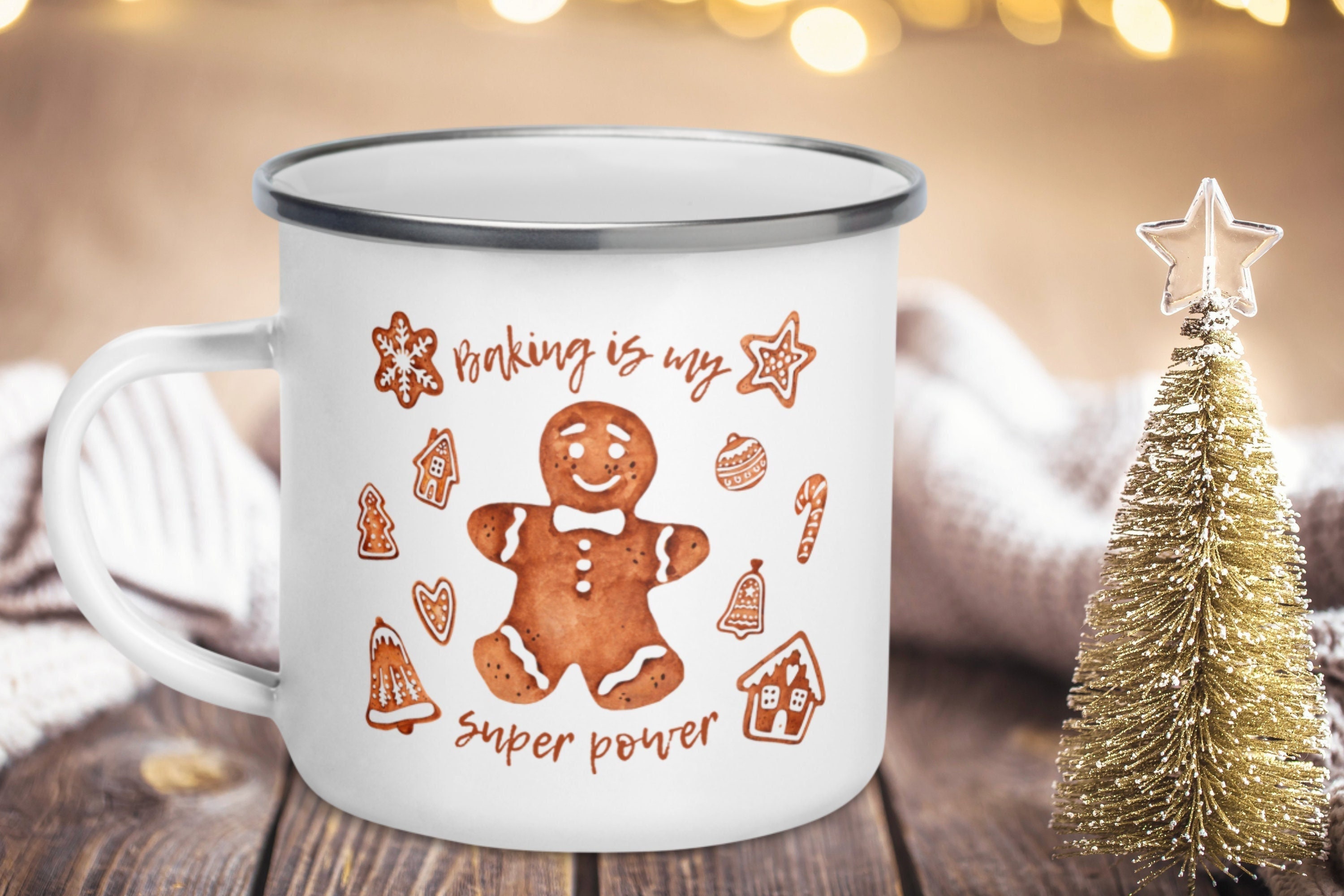  Gingerbread Man Christmas Coffee Mug Ceramic Mug with Colorful  Handle Microwave Safe Cute Aesthetic Mugs for Women and Teen Girls Warm  Winter Holiday Unique Christmas Gifts Home Office (Red Bowknot) 