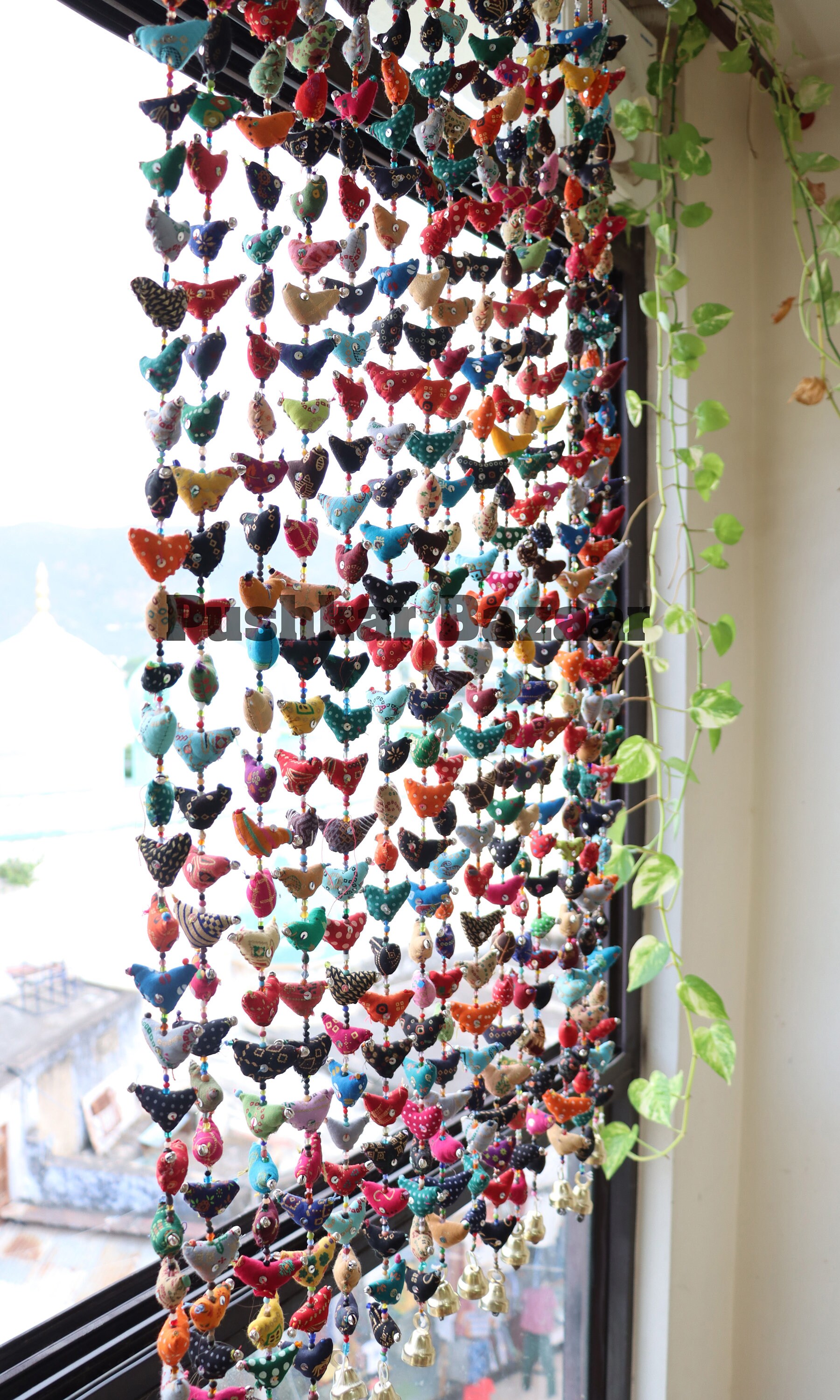 10 String Birds Wall Hanging, Wedding Decor, Gift for Home Decor, Tote ...