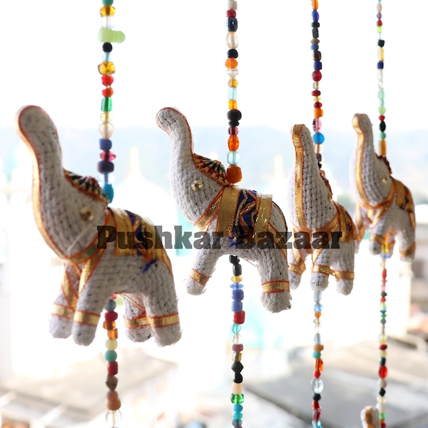 Indian Decorative Bell Home & Garden Good Luck Elephant Wind Chime main image 1