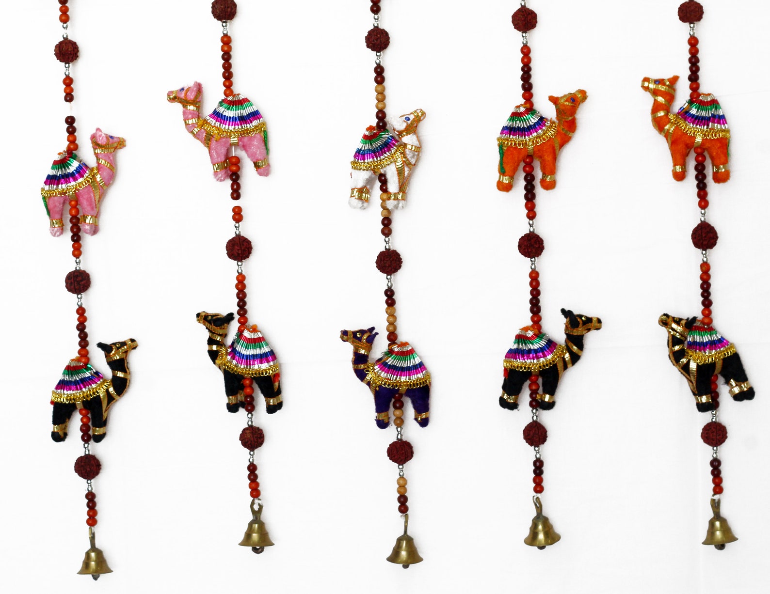 Handmade Indian Decorative Bell Tota Rainbow Home Decor Etsy