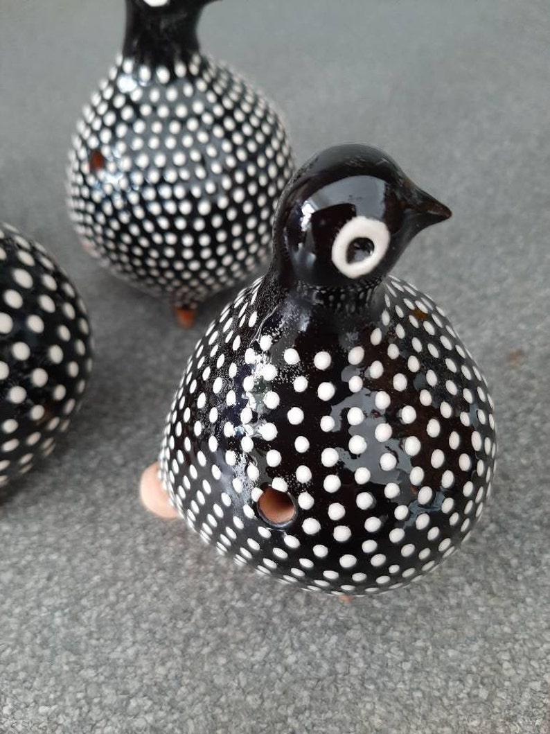 Ceramic whistle birds.