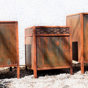 Corten Steel Garden Planters