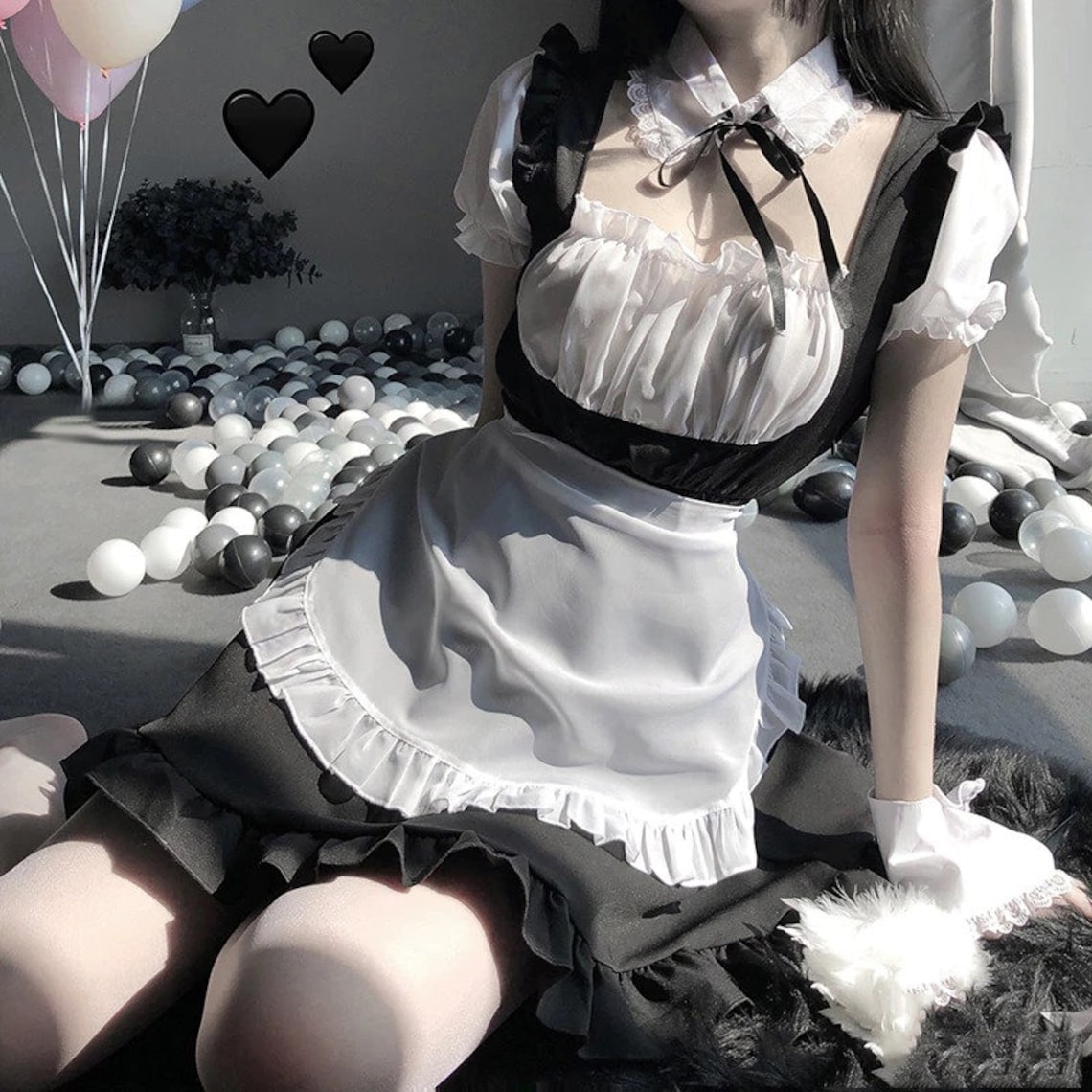 Maid Dress Role Play Costume Sexy Maid Costume Sexy Cosplay Etsy