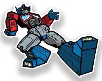Truckin' 4-inch vinyl sticker