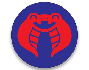 Cutie Cobra 4-inch Vinyl Sticker