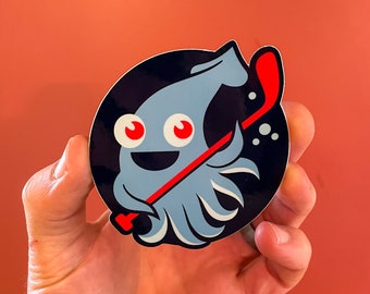 Hockey Kraken - 3-inch vinyl sticker