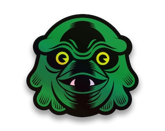 3-inch "Creech" Creature Sticker on Holographic Vinyl
