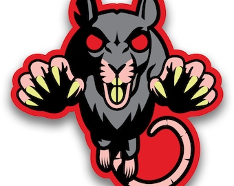 Florida Rats 3-inch vinyl sticker
