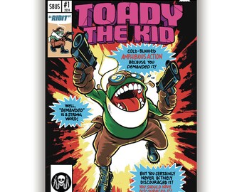 TOADY THE KID #1, adventure comic