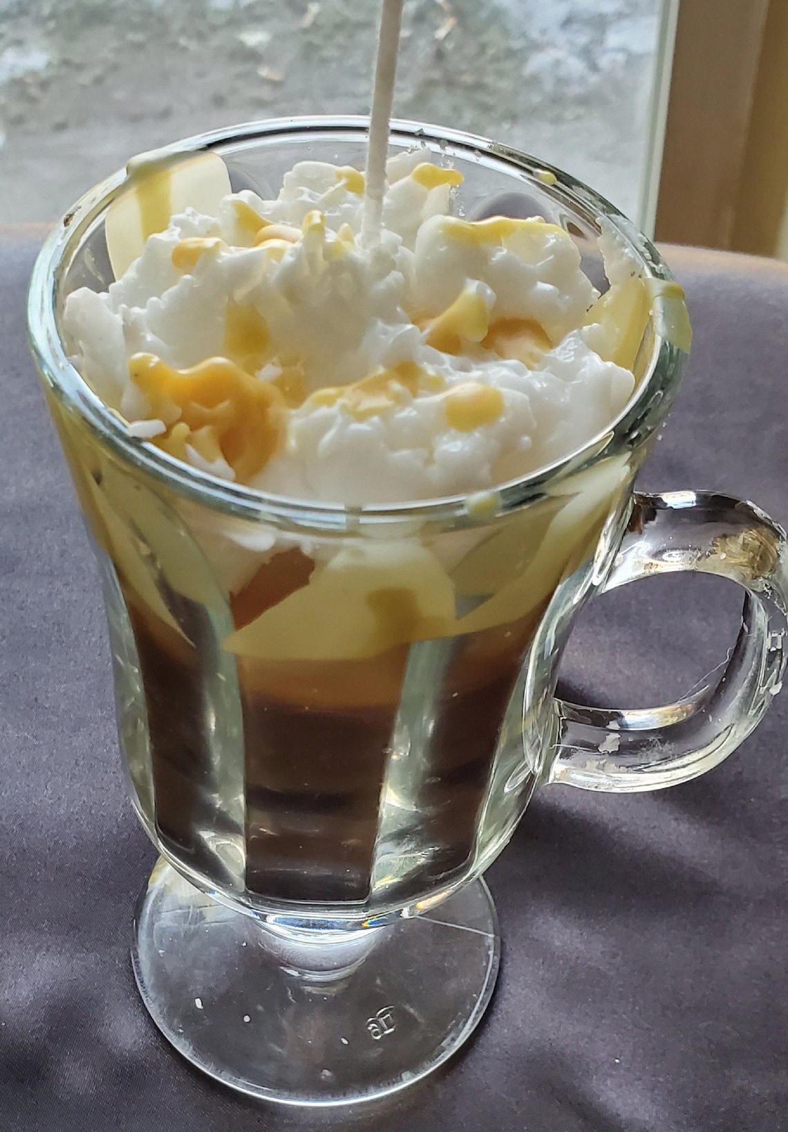 Coffee Candle Caramel Latte Etsy