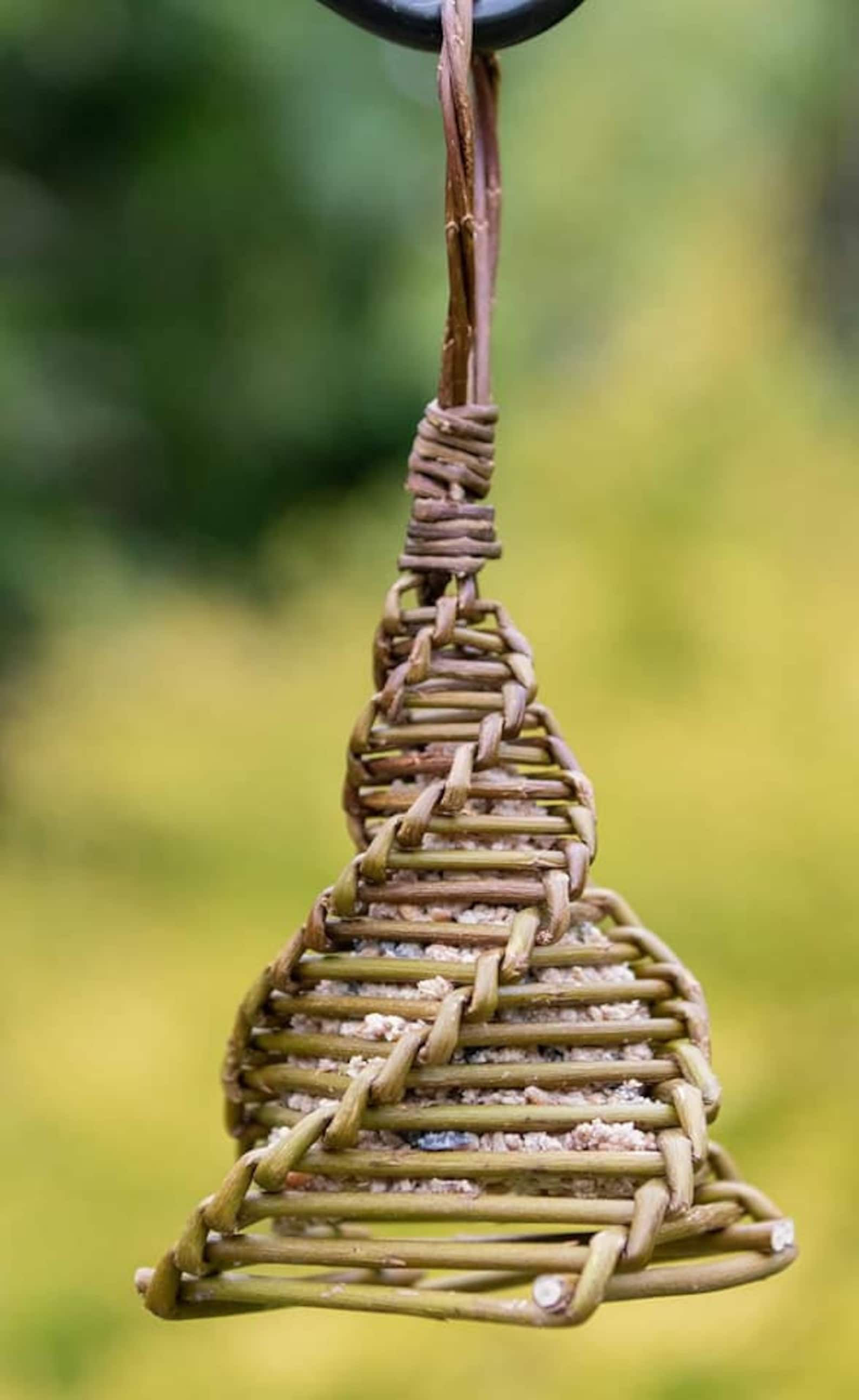 Willow Bird Feeder Etsy UK